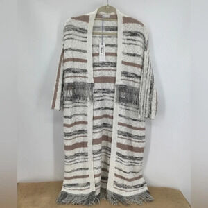 Gentle Fawn Women’s Wesley Striped Cardigan NWT